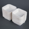 Scatole per hamburger compostabili - P 153mm - Confezione da 500 - Fiesta Green