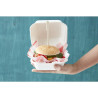 Scatole per hamburger compostabili - P 153mm - Confezione da 500 - Fiesta Green