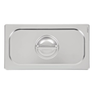 Coperchio in acciaio inossidabile - GN 1/3 - Vogue - Fourniresto