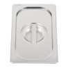 Coperchio in acciaio inossidabile - GN 1/4 - Vogue - Fourniresto