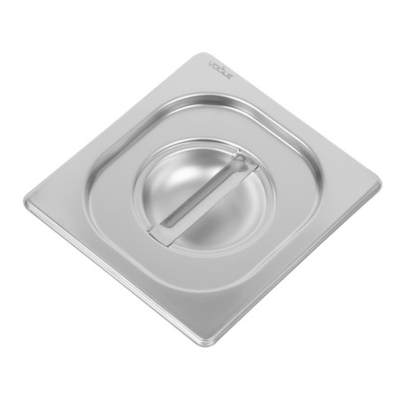 Coperchio in acciaio inossidabile - GN 1/6 - Vogue - Fourniresto
