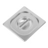 Coperchio in acciaio inossidabile - GN 1/6 - Vogue - Fourniresto