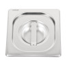 Coperchio in acciaio inossidabile - GN 1/6 - Vogue - Fourniresto