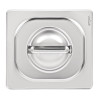 Coperchio in acciaio inossidabile - GN 1/6 - Vogue - Fourniresto