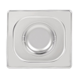 Coperchio in acciaio inossidabile - GN 1/6 - Vogue - Fourniresto