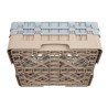 Scaffale per bicchieri 16 scomparti Camrack beige - L 500 x P 500mm - Cambro