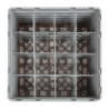 Scaffale per bicchieri 16 scomparti Camrack beige-L 500 x P 500mm - Cambro