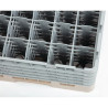 Scaffale per bicchieri 36 scomparti Camrack beige - L 500 x P 500mm - Cambro