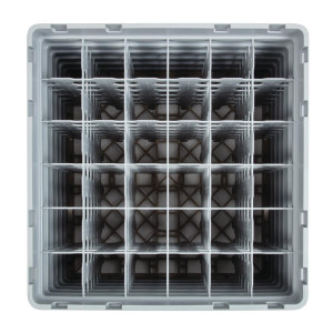 Scaffale per bicchieri 36 scomparti Camrack beige 500 x 500 mm - Cambro
