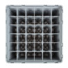 Scaffale per bicchieri 36 scomparti Camrack beige 500 x 500 mm - Cambro