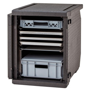 Contenitore Epp a caricamento frontale con guide regolabili - 155 L - Cambro