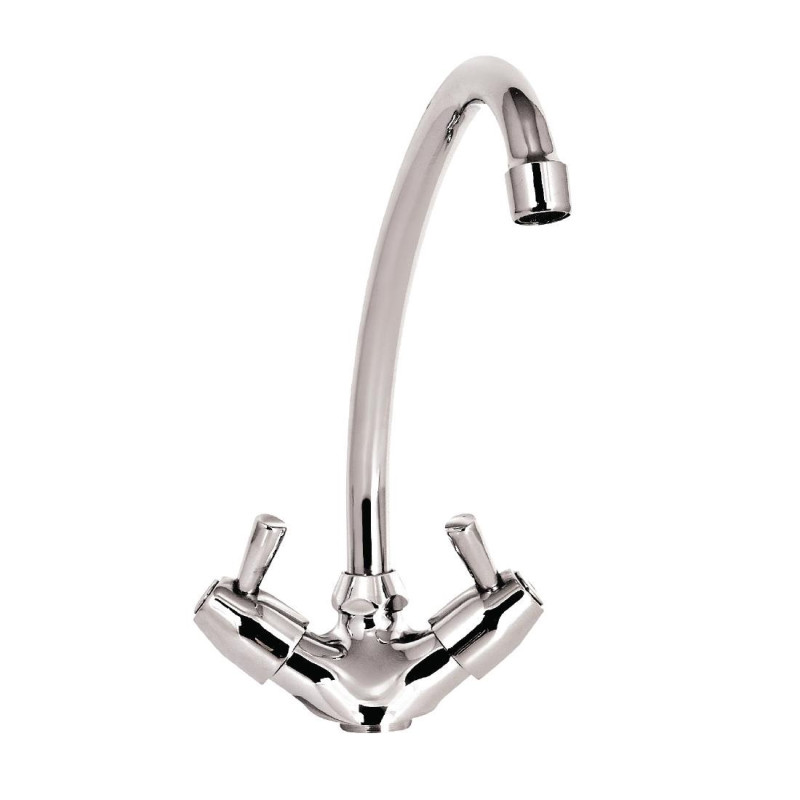 Rubinetto miscelatore monocomando a 1/4 di giro modello standard Col - L 200mm - FourniResto Rubinetto miscelatore monocomando a 1/4 di giro modello standard Col - L 200mm - FourniResto