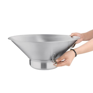 Pentola per friggere in acciaio inossidabile - Ø413mm - Vogue - Fourniresto