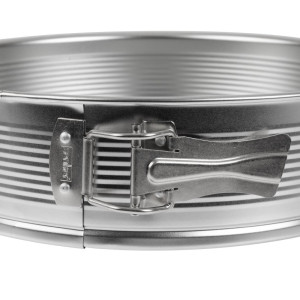 Stampo Rotondo a Cerniera in Ferro Bianco - Ø 280 mm - FourniResto