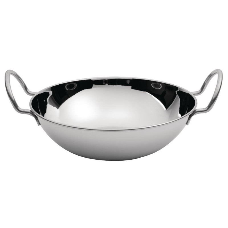 Piatto Balti in acciaio inossidabile - Ø160mm - Olympia - Fourniresto Piatto Balti in acciaio inossidabile - Ø160mm - Olympia - Fourniresto