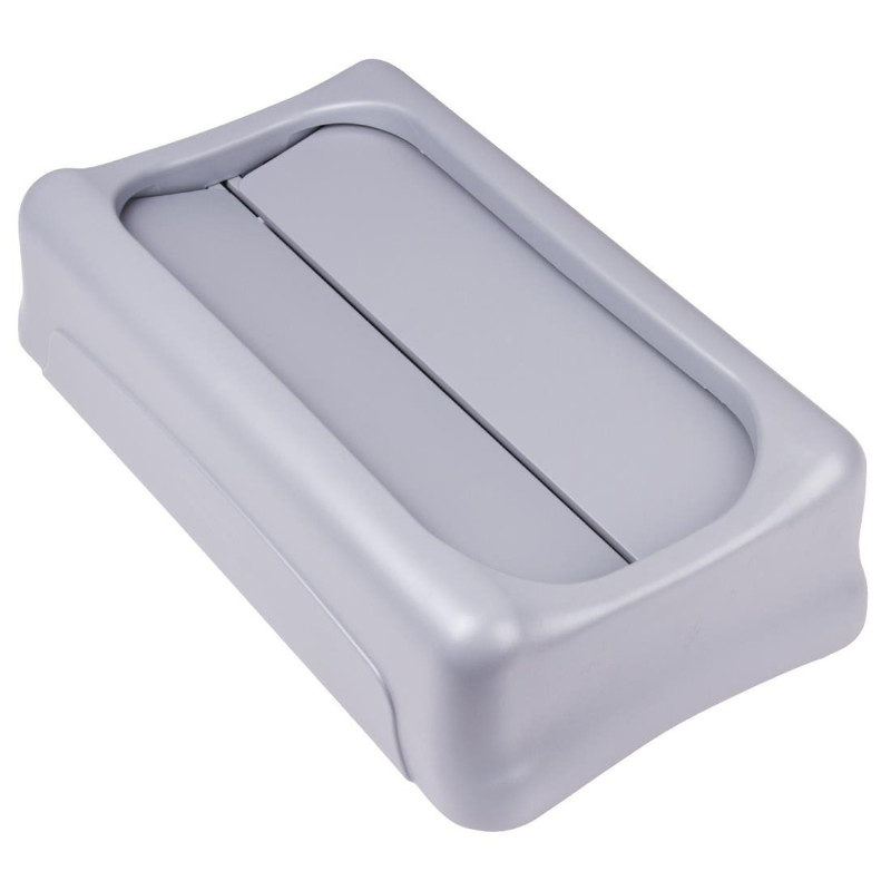 Coperchio Basculante Grigio per Rifiuti Vari in Plastica - Rubbermaid Coperchio Basculante Grigio per Rifiuti Vari in Plastica - Rubbermaid