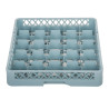 Scaffale per bicchieri 25 scomparti - 500x500mm - Vogue