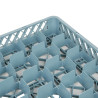 Scaffale per bicchieri 25 scomparti - 500x500mm - Vogue