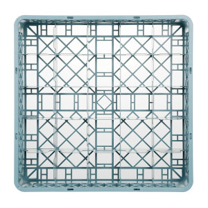 Scaffale per bicchieri 25 scomparti - 500x500mm - Vogue