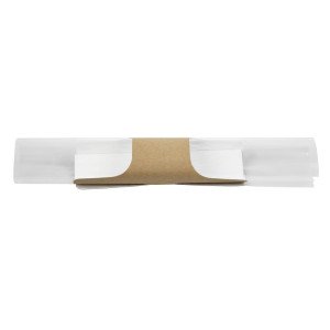 Sacchetti Baguette Kraft Riciclabili con Clip - Lotto da 500 - Colpac