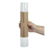 Sacchetti Baguette Kraft Riciclabili con Clip - Lotto da 500 - Colpac