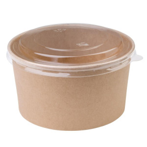 Insalatiera Kraft Ronds - 1 L - Lotto di 300 - Fiesta Green