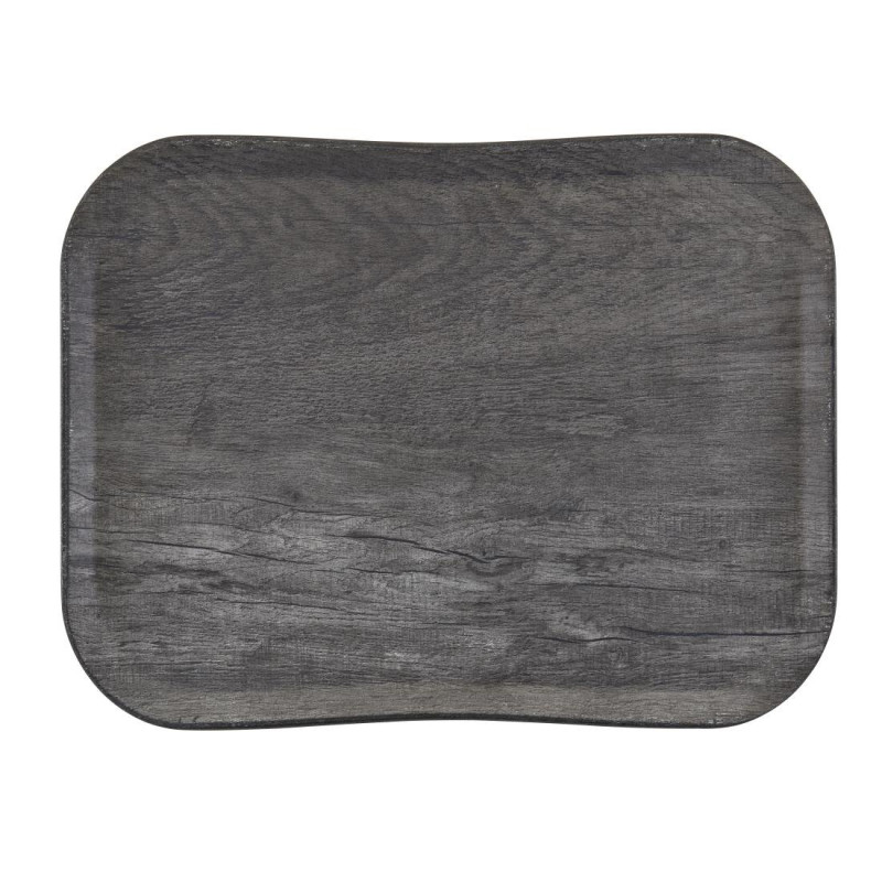 Piano in poliestere Century effetto legno naturale rovere grigio - 330 x 430mm - Cambro - Fourniresto Piano in poliestere Century effetto legno naturale rovere grigio - 330 x 430mm - Cambro - Fourniresto