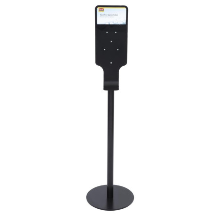 Punto di igiene nero con supporto per distributore Autofoam - Rubbermaid