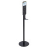 Punto di igiene nero con supporto per distributore Autofoam - Rubbermaid