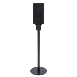Punto di igiene nero con supporto per distributore Autofoam - Rubbermaid
