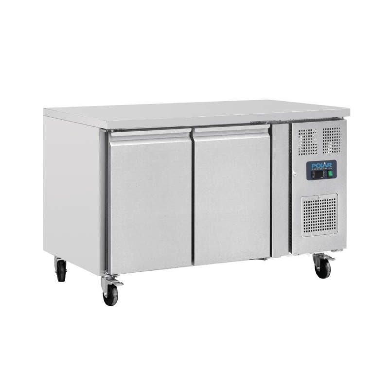 Tavolo Frigorifero Positivo 2 Porte - 282 L - Polar - Fourniresto Tavolo Frigorifero Positivo 2 Porte - 282 L - Polar - Fourniresto