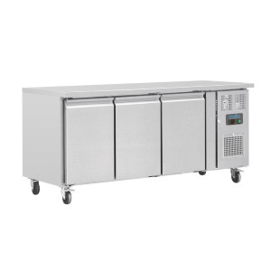 Tavolo Frigorifero Positivo 3 Porte Serie U - 417L - Polar - Fourniresto