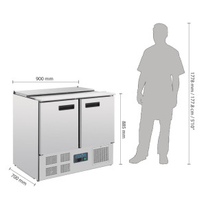 Frigo Insalatiera - 240L - Polar - Fourniresto