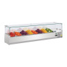 Vetrina per ingredienti refrigerata - 8 X GN 1/4 - Polar - Fourniresto