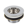 Bocchetta 70mm e Tubo di Troppo pieno con Filtro per Lavello da 250mm - FourniResto