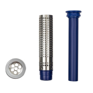 Bocchetta 70mm e Tubo di Troppo pieno con Filtro per Lavello da 250mm - FourniResto