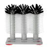 Spazzola per bicchieri Tridell - L 155 x P 100 mm - Jantex