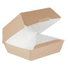 Grandi scatole per hamburger Kraft compostabili - P 135mm - Lotto di 250 - Colpac