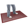 Tappeto in gomma antifatica - L 1500 x P 900 mm - Jantex