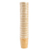 Bicchieri monouso per bevande calde marroni - 225 ml - Confezione da 1000 - Fiesta