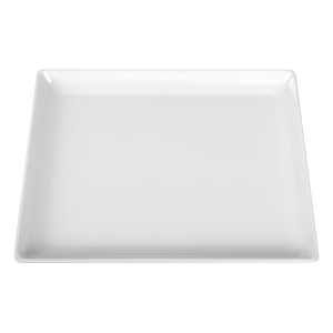 Vassoio in melamina Float bianco GN1/2 - APS - Fourniresto
