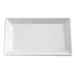 Vassoio in melamina puro bianco GN1/2 - APS - Fourniresto