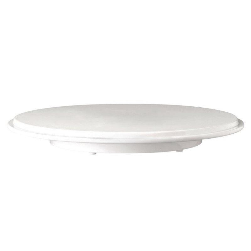 Piatto per torta in melamina puro bianco - Ø310mm - APS - Fourniresto Piatto per torta in melamina puro bianco - Ø310mm - APS - Fourniresto
