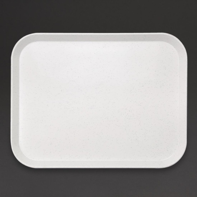 Vassoio self-service in fibra di vetro grigio chiaro 355 x 460 mm - Olympia KRISTALLON - Fourniresto Vassoio self-service in fibra di vetro grigio chiaro 355 x 460 mm - Olympia KRISTALLON - Fourniresto