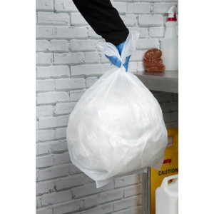 Sacchi per pattumiera con coperchio a battente da 50L - Jantex - Fourniresto