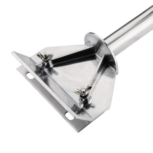 Raschietto per piano cottura ad uso intensivo - L 152 mm - Jantex
