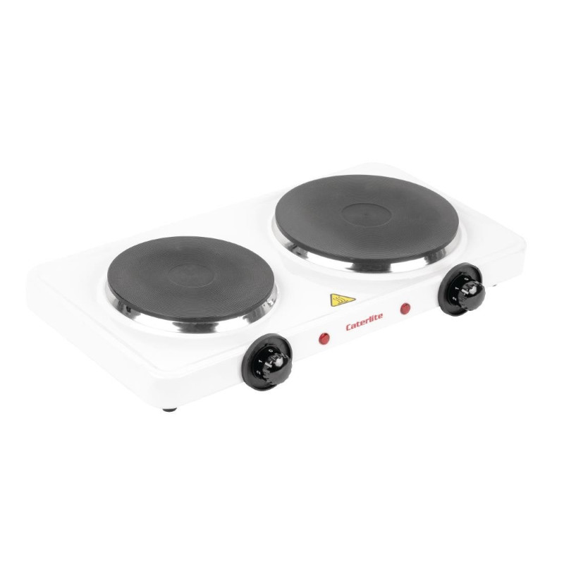 Piastra di cottura elettrica doppia - Caterlite Piastra di cottura elettrica doppia - Caterlite