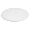 Piatto Tavolo Rotondo Bianco - Ø 600mm- Bolero