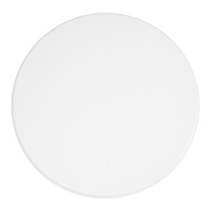 Piatto Tavolo Rotondo Bianco - Ø 600mm- Bolero