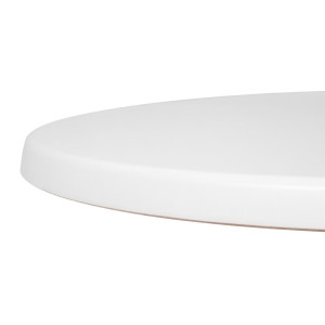 Piatto Tavolo Rotondo Bianco - Ø 600mm- Bolero